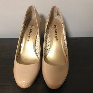 Madden Girl nude heels